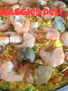 Una foto de Arroz con mariscos mejjicanna