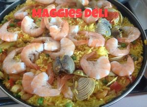 Una foto de Arroz con mariscos mejjicanna