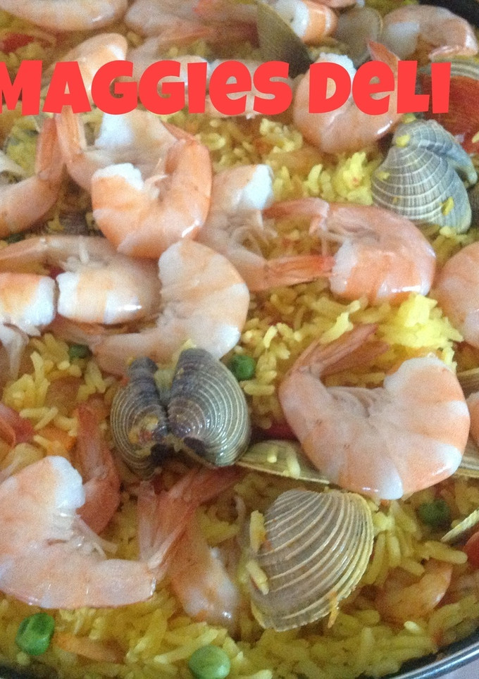 Una foto de Arroz con mariscos mejjicanna