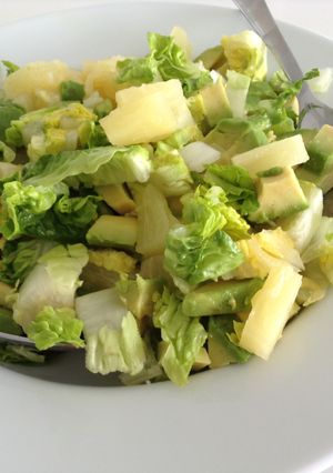 Una foto de Ensalada de aguacate para dieta