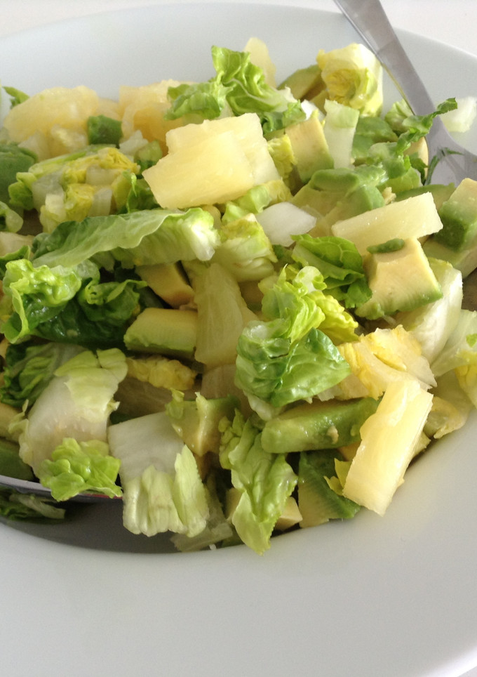 Una foto de Ensalada de aguacate para dieta