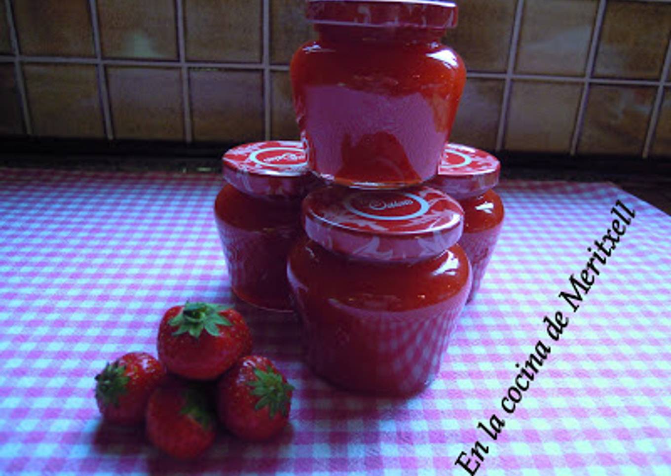 Mermelada de fresa casera con Thermomix<br />