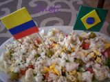 Ensalada ligera de merluza