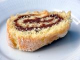 Brazo gitano relleno de mermelada