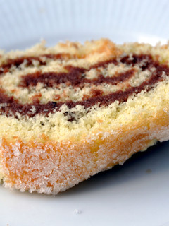 Una foto de Brazo gitano relleno de mermelada