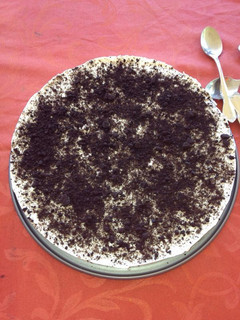 Una foto de Tarta helada oreo