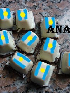 Una foto de Bombones argentinos con crema de menta