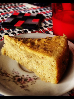 Una foto de Tortica casera de banano