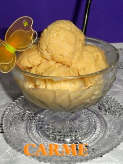 Una foto de Helado para dieta de melocotón