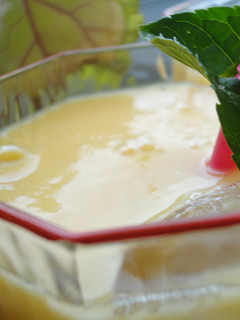 Una foto de Batido nutritivo de mango y yogur