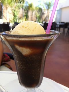 Una foto de Granizado de café con nata