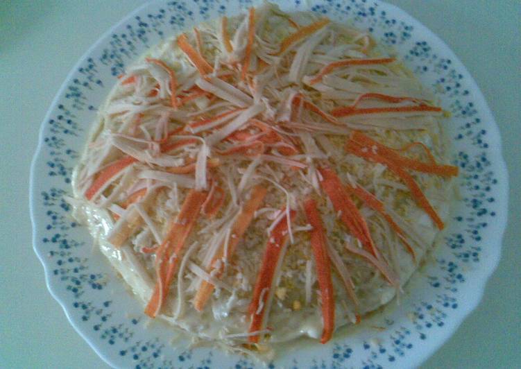 Ensaladilla de marisco de mi hermano Pepe