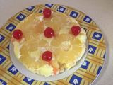 Tarta de verano de piña