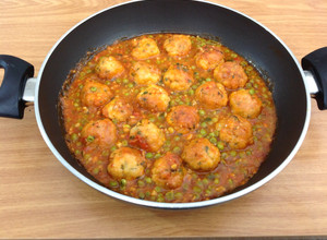 Foto principal de Albóndigas de bacalao en salsa tradicional