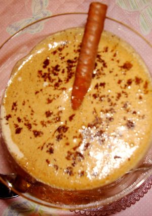 Una foto de Mousse de moka