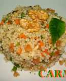 Tabbouleh con frutos secos