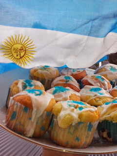 Una foto de Muffins de manzanas argentinos aptos para celíacos