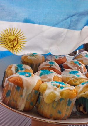 Una foto de Muffins de manzanas argentinos aptos para celíacos