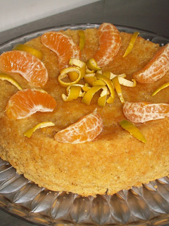 Una foto de Torta de mandarina fácil