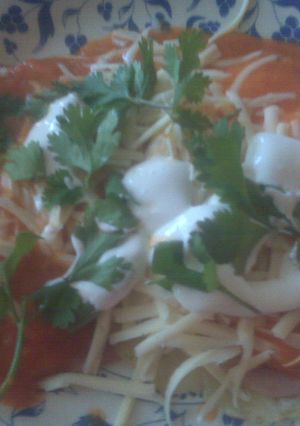 Una foto de Huevos entomatados