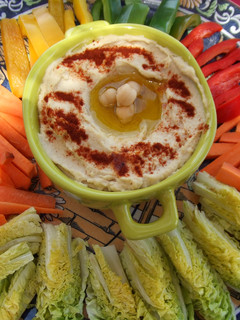Una foto de Aperitivo vegetariano de verano