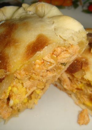Una foto de Empanadas de pollo criollas