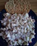 Ensalada de atún con manzana