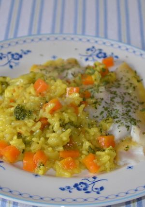 Foto principal de Arroz con verduras y panga