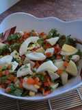 Ensalada con ingredientes de Invierno