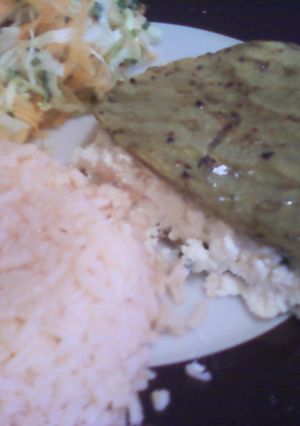 Una foto de Nopales rellenos de requesón