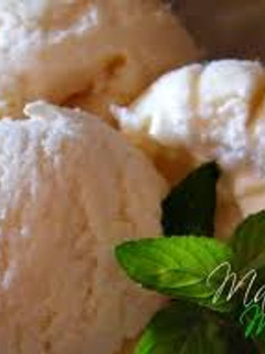 Una foto de Receta básica para helados de crema