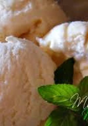Una foto de Receta básica para helados de crema