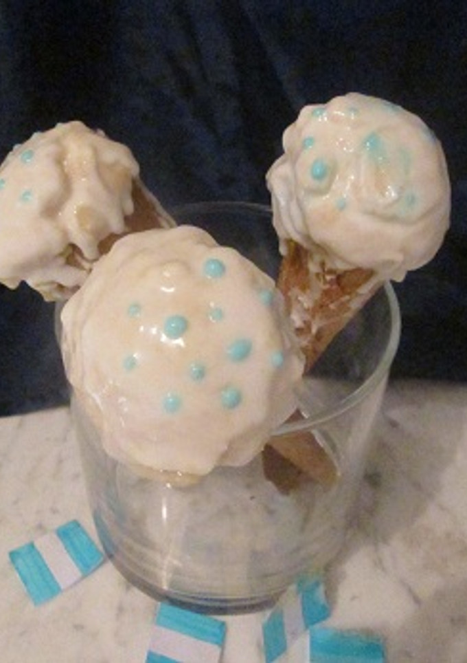 Una foto de Helados cupcakes futboleros