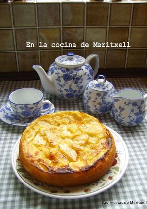 Una foto de Tarta de manzana sin base en olla Fussioncook