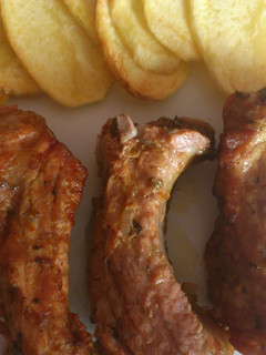 Una foto de Costilla en adobo al horno