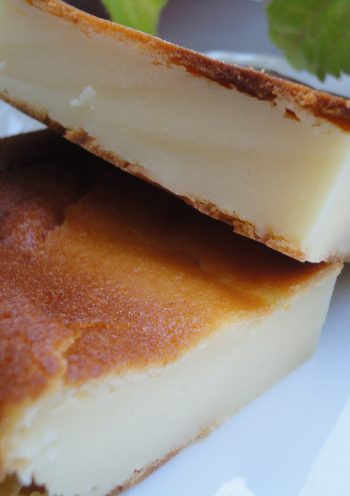 Una foto de Tarta de quesitos y yogur