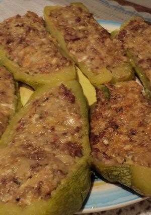 Una foto de Zapallitos Italianos rellenos