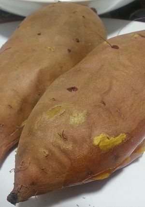 Una foto de Boniatos asados