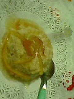 Una foto de Postre de Flan sin huevo