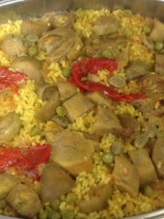 Una foto de Arroz y verduras AMC