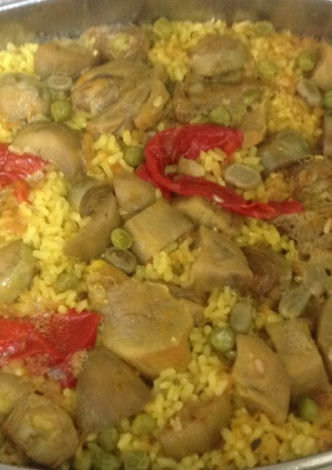 Una foto de Arroz y verduras AMC