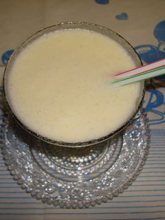 Una foto de Sorbete de melón