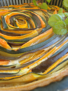 Foto principal de Tarta espiral de verduras