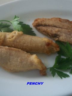 Una foto de Letones y huevas fritos