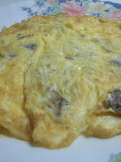 Una foto de Tortilla de butifarra murciana