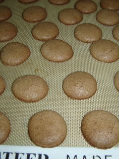 Una foto de Macarrones de Chocolate
