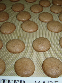 Una foto de Macarrones de Chocolate