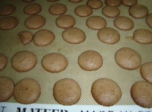 Una foto de Macarrones de Chocolate