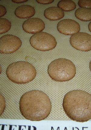 Una foto de Macarrones de Chocolate