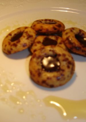 Una foto de Galletas Ojos de Tigre
